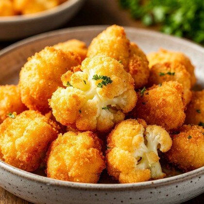 Цветная капуста в панировке