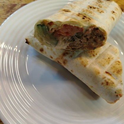 Куриный Люля-Кебаб в лаваше