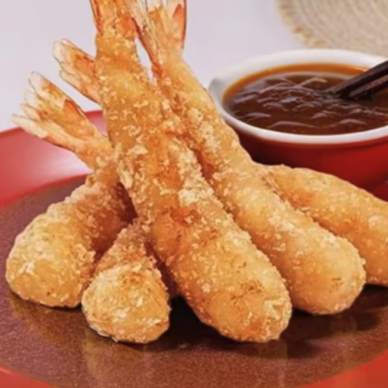 Креветки в кляре