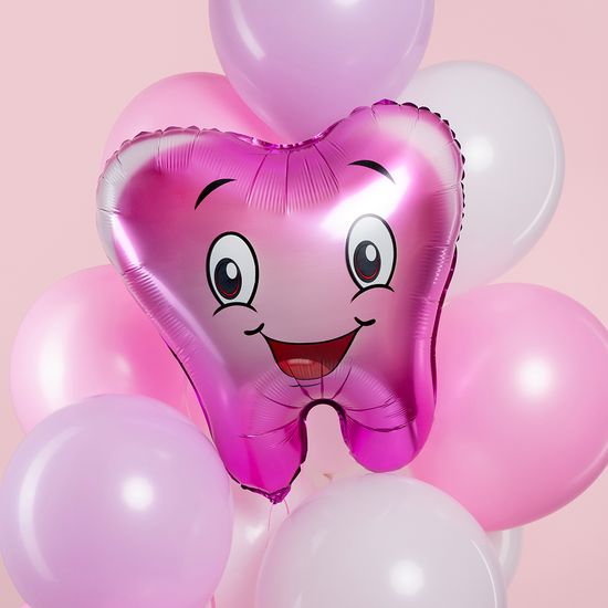 ≈ 55 см, Фигура, Зубик, Розовый