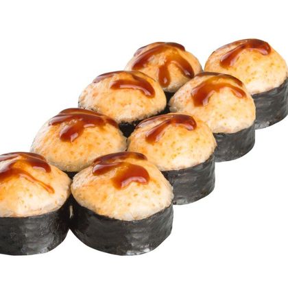 Ролл запеченный с лососем