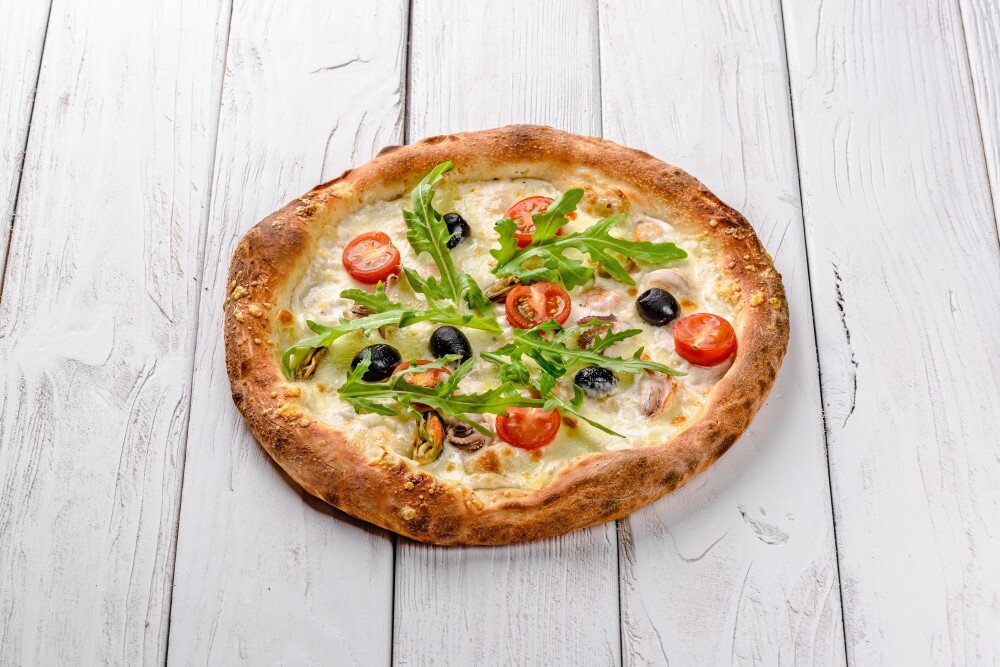 Пицца дары моря