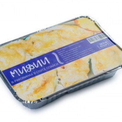 Мидии в соусе спайси в раковинах 1/175