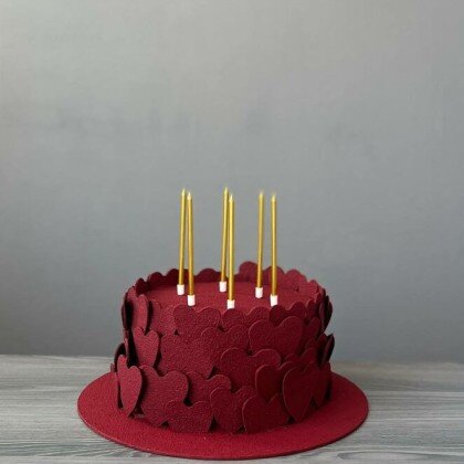 Торт «Сердечки»