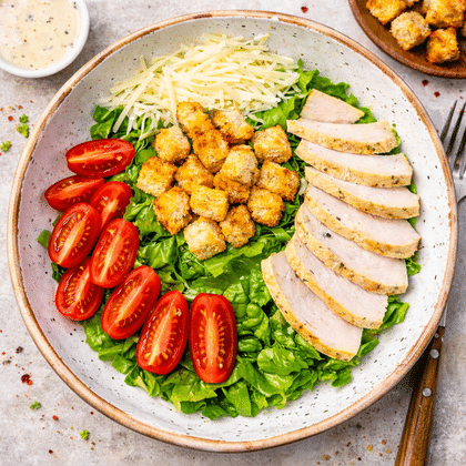 Салат «Цезарь» с курицей