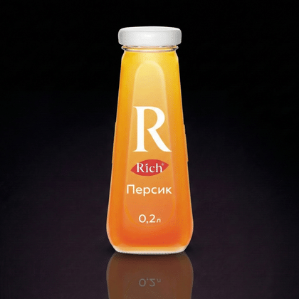 Rich Персик  мякотью 0,2 ст/б