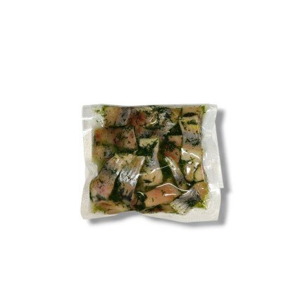 Кусочки сельди в масле с укропом, кг