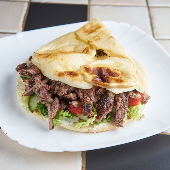 Донер в пите с говядиной