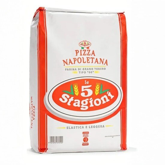 Мука для пиццы 00 "Le 5 Stagioni" Pizza Napoletana, 25 кг