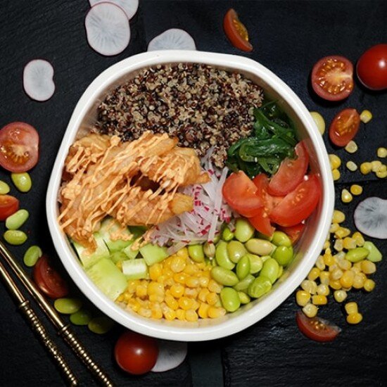 Поке с креветкой