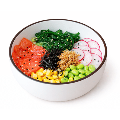 Боул с Лососем по-азиатски