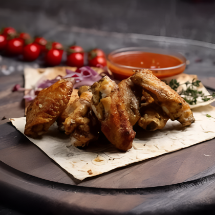 Шашлык из куриных крылышек