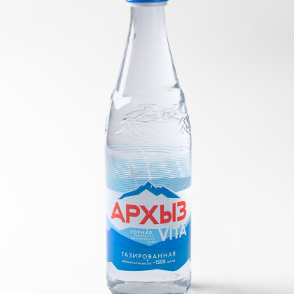 Вода минеральная в ас. 0,5 ст/б