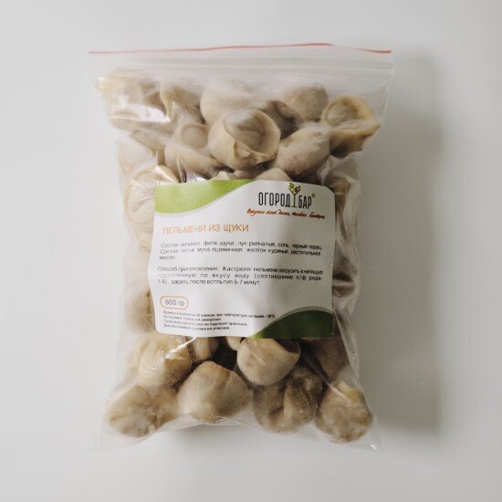 Пельмени из щуки