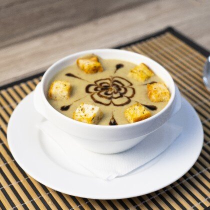 Грибной суп-пюре