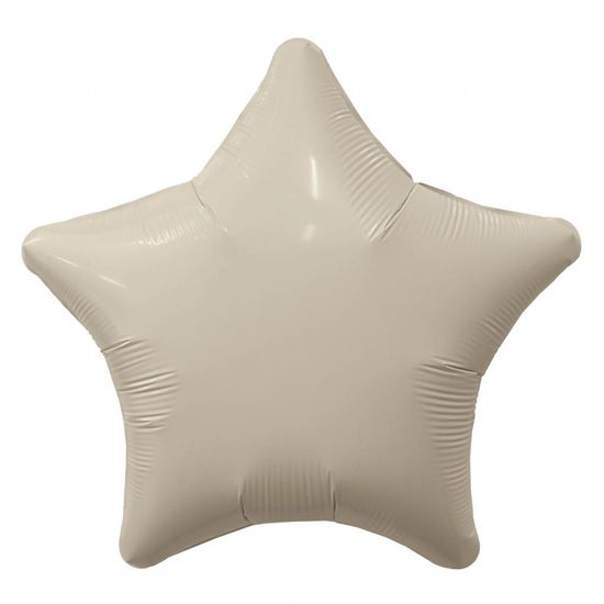 75 см, Звезда, Мистик, Кремовый, Сатин