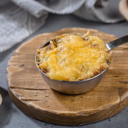 Жюльен с грибами