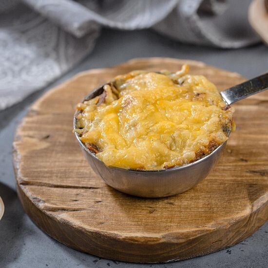 Жюльен с грибами