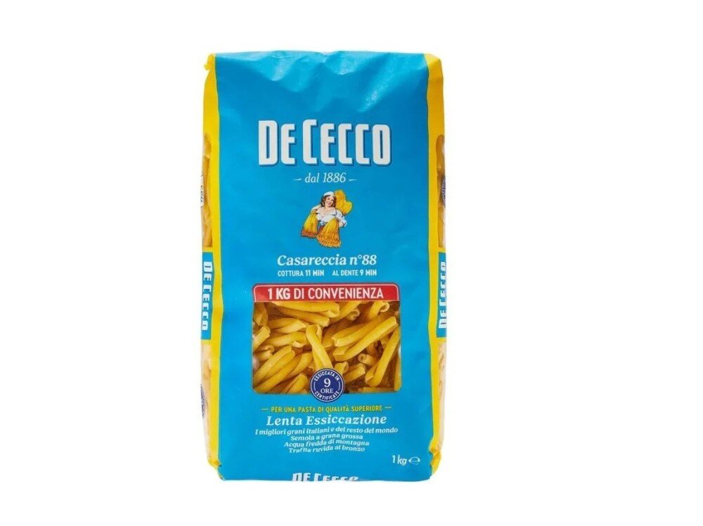 Паста De Cecco №88 Казаречче, Италия, 1 кг