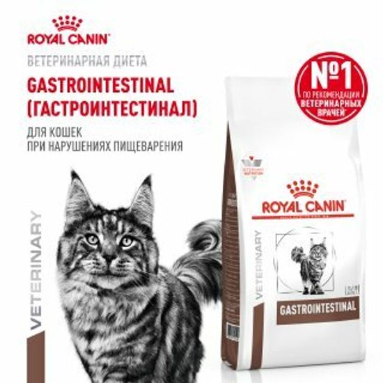 ROYAL CANIN Гастроинтестинал сухой корм для взрослых кошек при расстройствах пищеварения, 0,35 кг