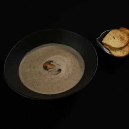 Крем суп грибной