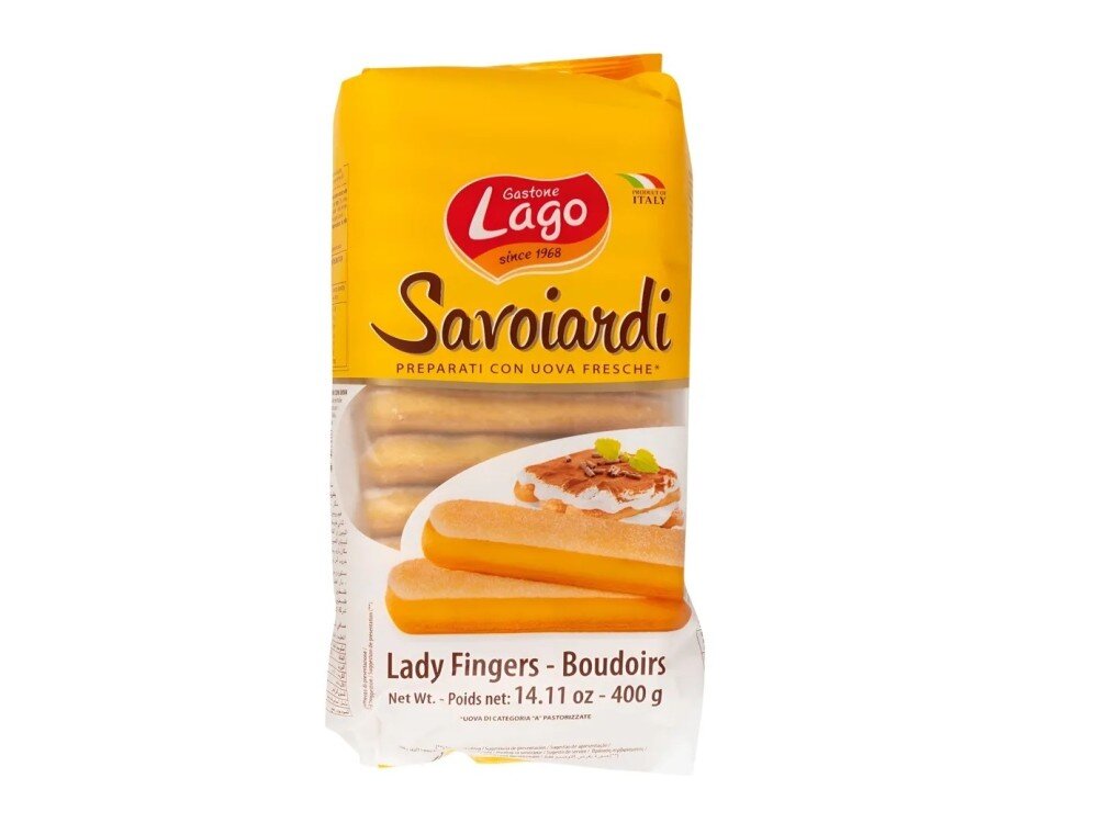 Печенье Савоярди Gastone Lago для тирамису, Италия, 400 г
