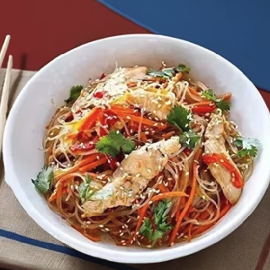 Фунчоза с курицей