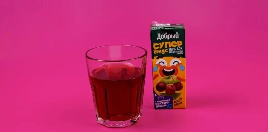 Добрый сок яблоко-вишня малышОк