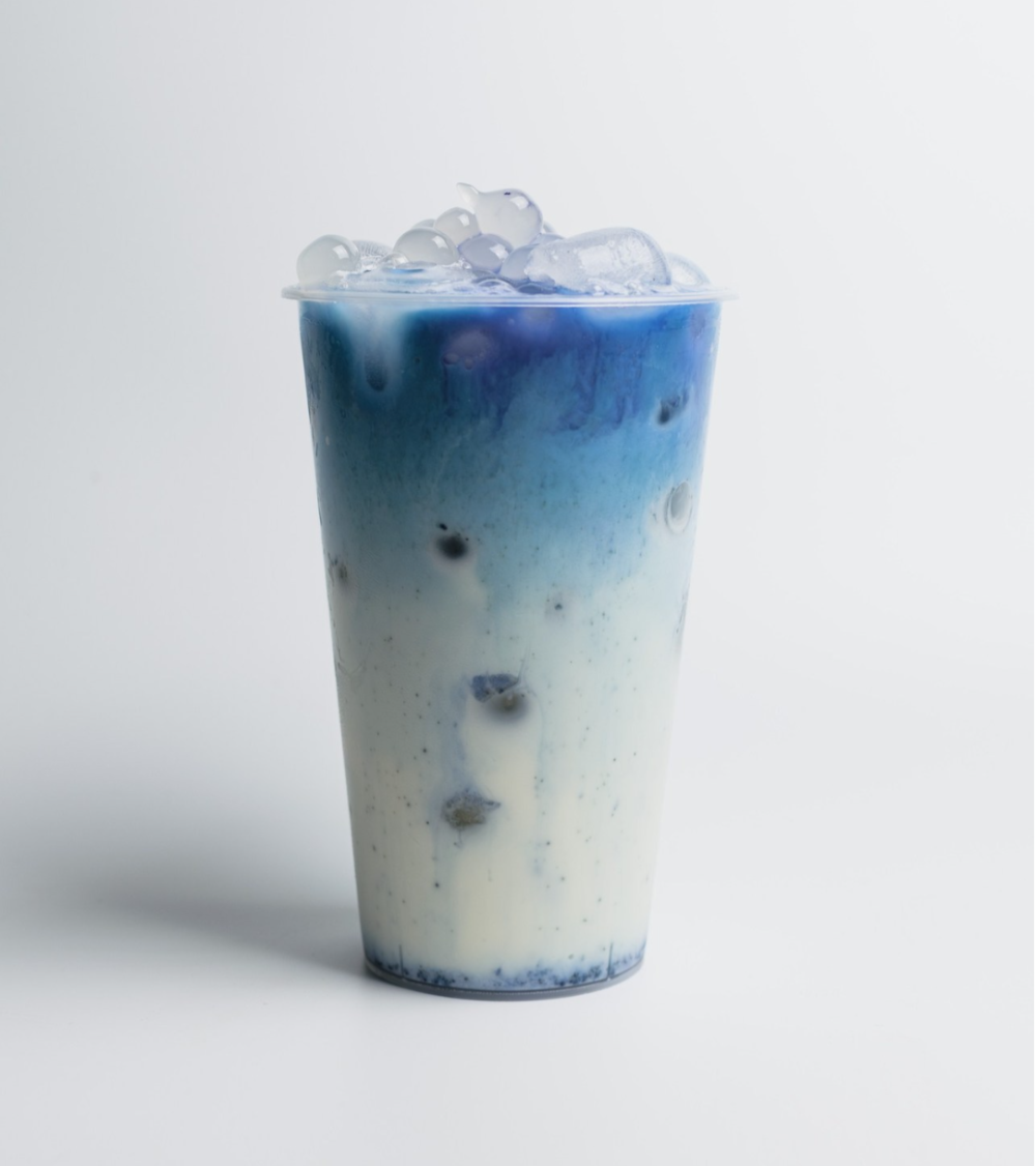 Баббл-матча "ванильное облако"