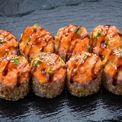 Запеченный ролл Греческий