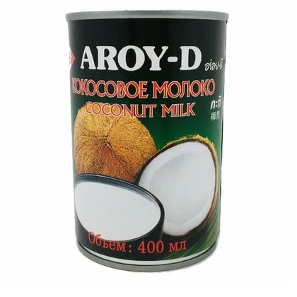 Молоко Кокосовое AROY-D 400мл, ж/б
