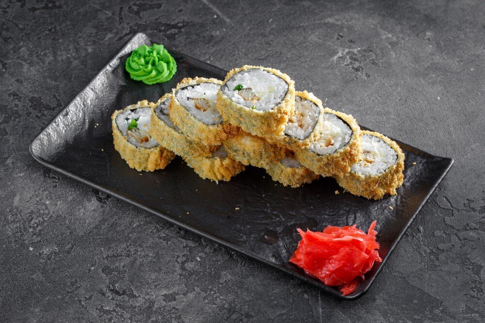 Горячий ролл Онигири