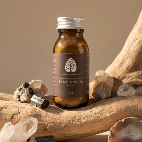 Минеральная очищающая маска «Baikal mineral» 60 г.