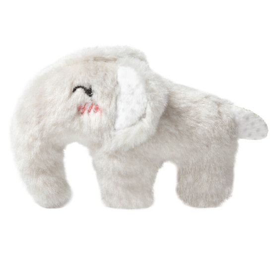 Triol Mini Dogs мягкая игрушка для собак мелких пород «Крошка-слон», 85 мм
